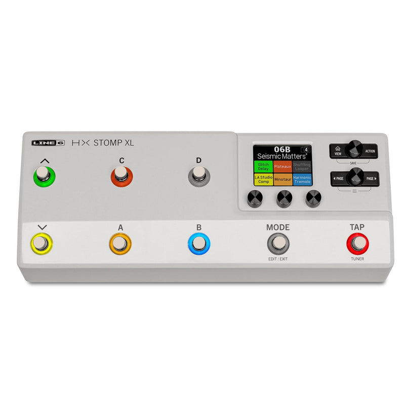 Line6 HX Stomp XL Amp & Effects Processor - White