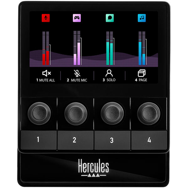 Hercules DJ STREAM100 Intuitive Audio Stream Controller