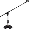 Hercules MS120BPRO Low Profile Round Base Microphone Stand