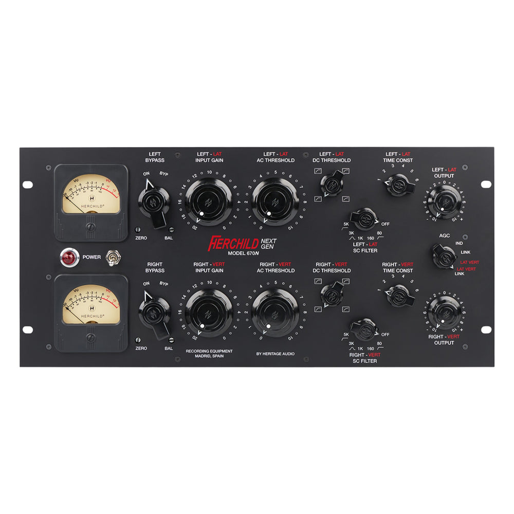 Heritage Audio Herchild 670N Stereo Tube Compressor