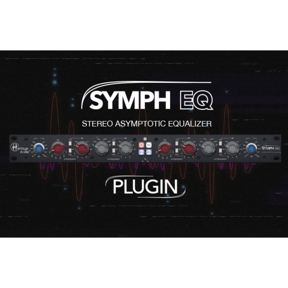 Heritage Audio Symph EQ Stereo Asymptotic Equalizer - Plugin