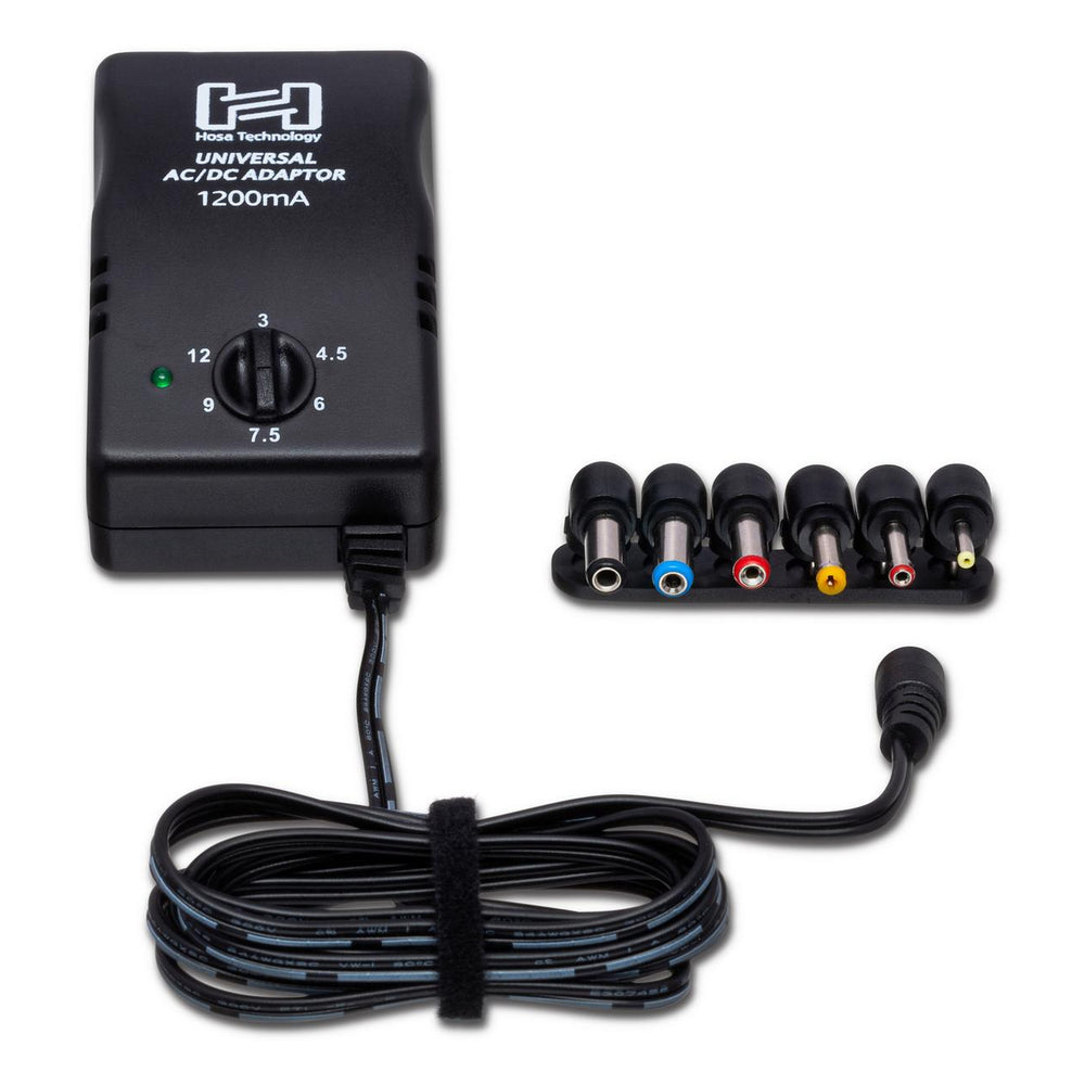 Hosa ACD-477 Universal PSU Selectable To 12VDC 1200mA