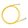 Hosa CAT-603S-10PKYE CAT6 Slim 28AWG 3ft Yellow (10pk)