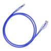 Hosa CAT-605S-10PKBU CAT6 Slim 28AWG 5ft Blue (10pk)