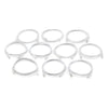 Hosa CAT-605S-10PKWH CAT6 Slim 28AWG 5ft White (10pk)