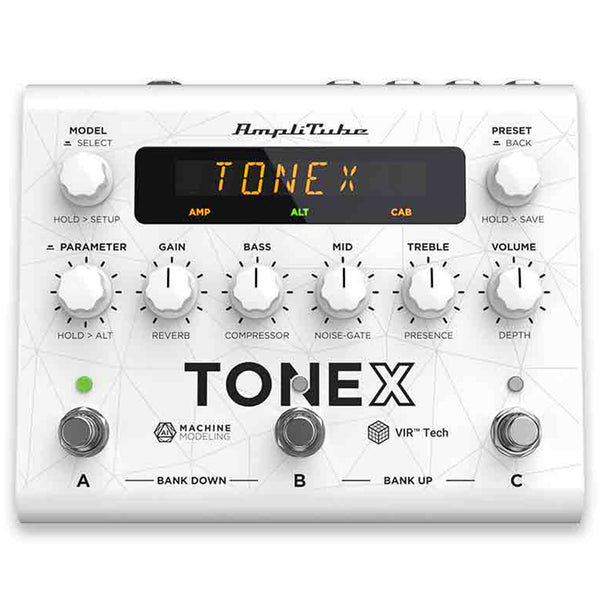 IK Multimedia Tonex Pedal Amplifier Cabinet Pedal - White