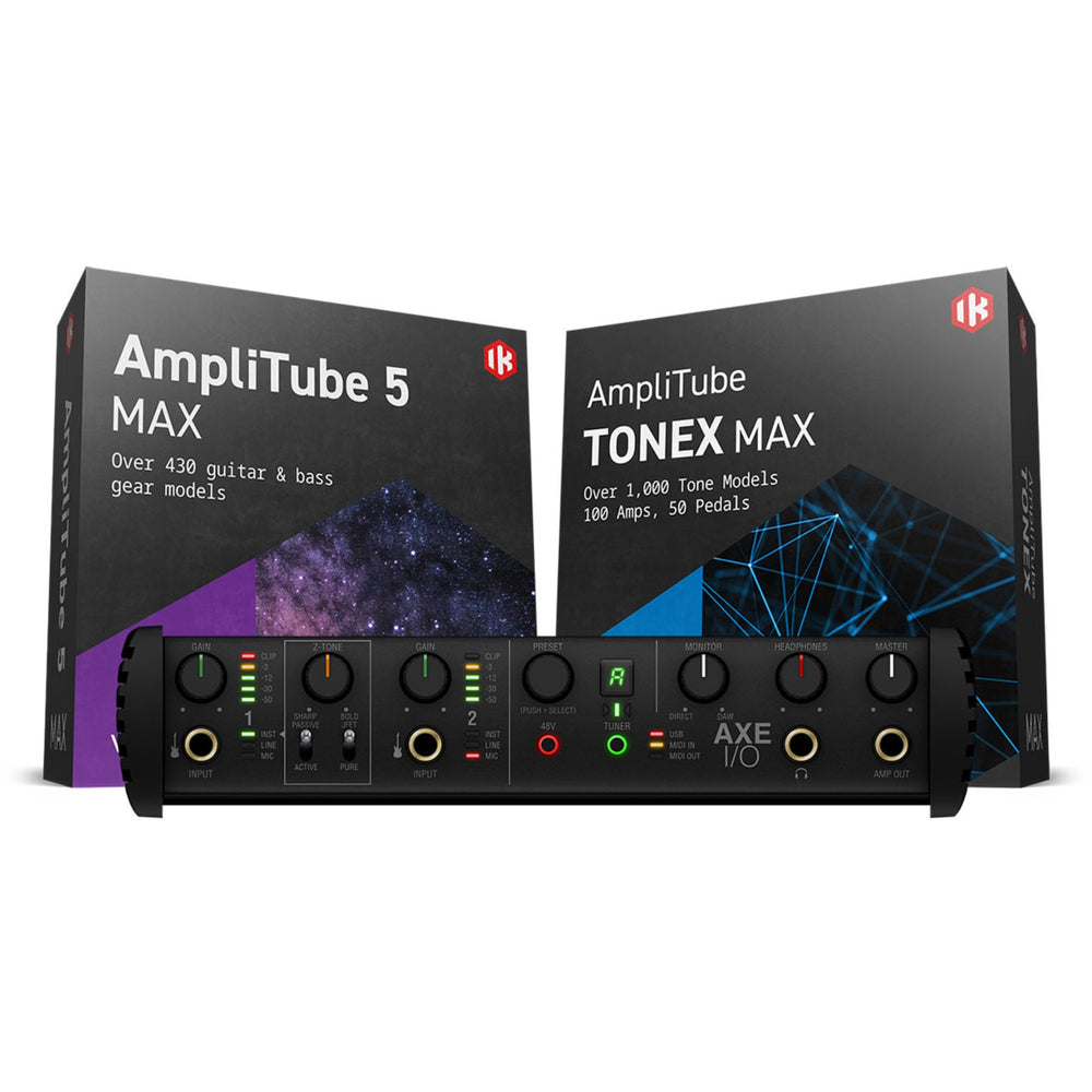 Pack IK Multimedia AXE I/O et Amplitube