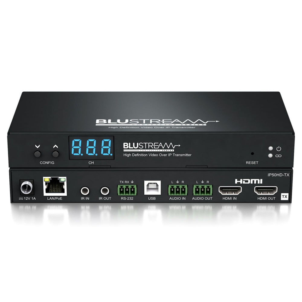Transmetteur VoIP Blustream IP50HD-TX 1080p 100/1000 Mbps
