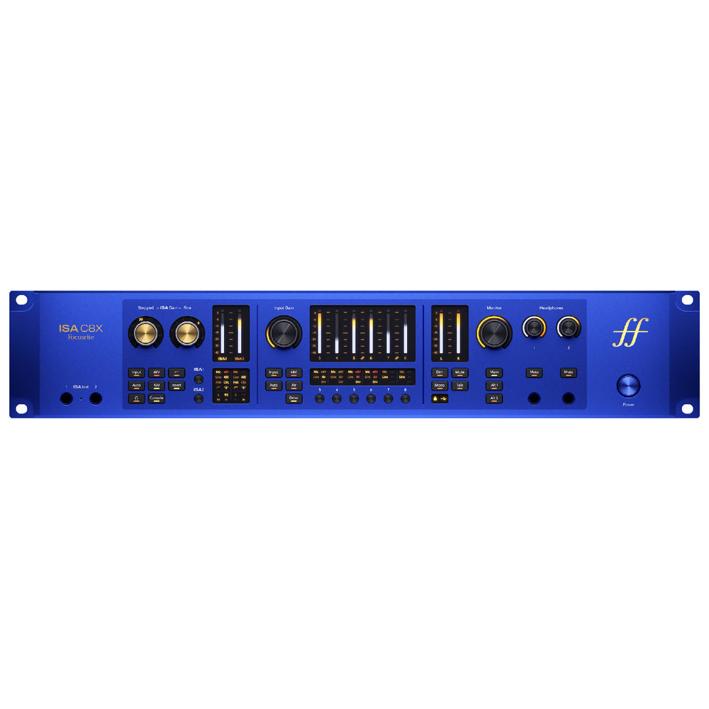 Focusrite ISA C8X - Interface USB-C 26 entrées / 28 sorties