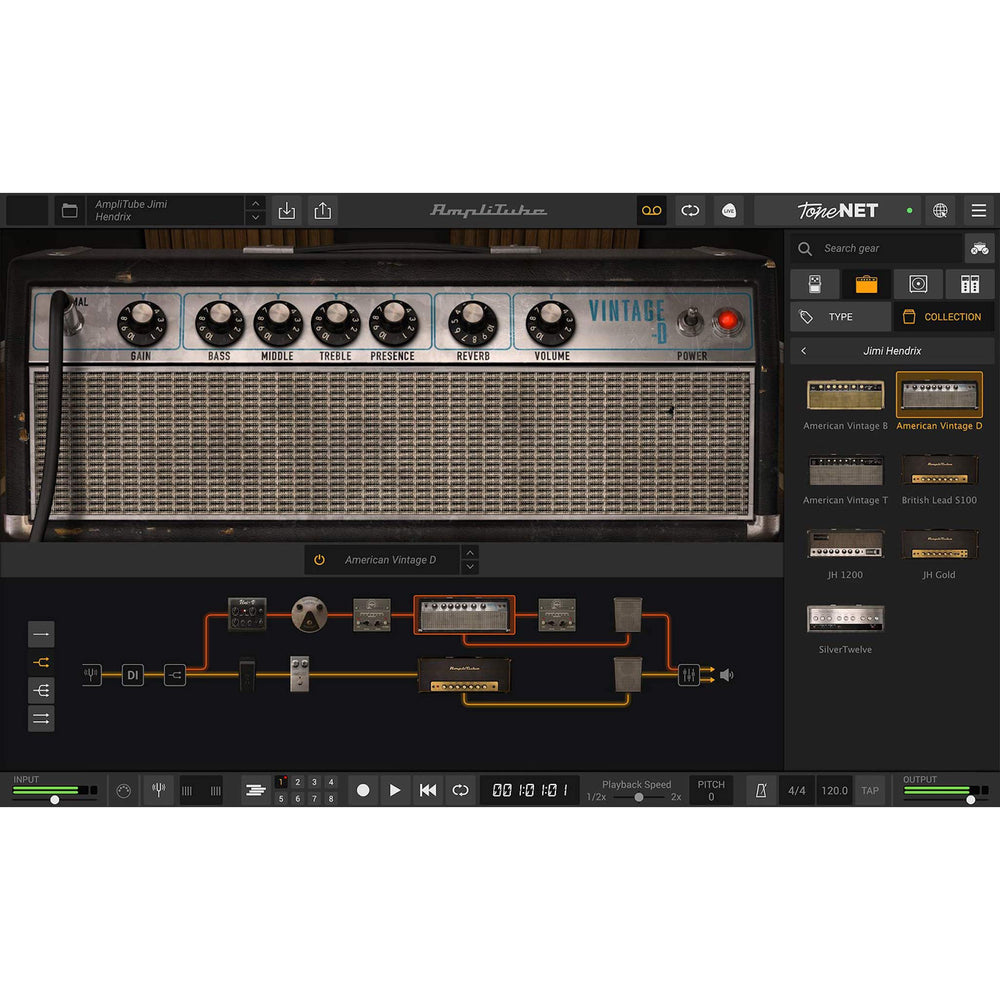 Ik Multimedia AmpliTube Jimi Anniversary