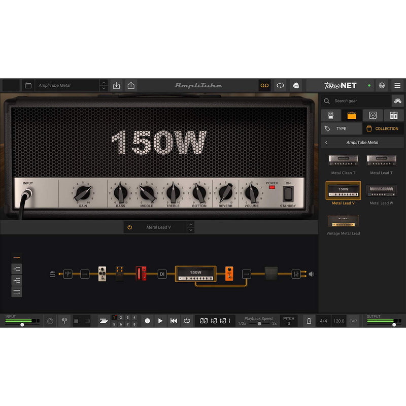 Ik Multimedia AmpliTube METAL