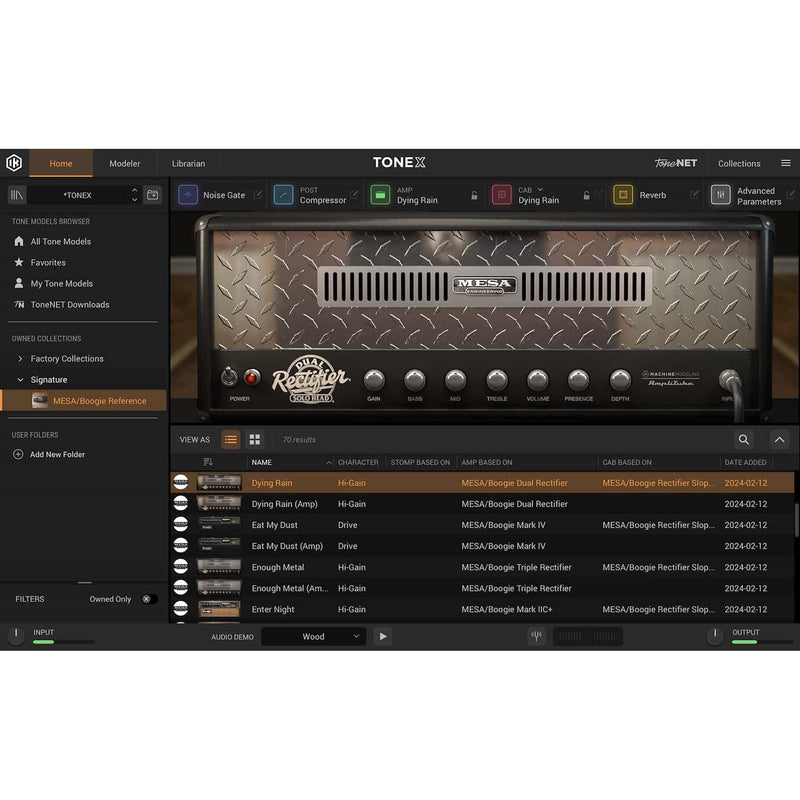 Ik Multimedia TONEX Mesa Boogie Collection