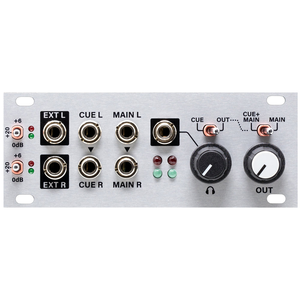 Intellijel Stereo I/O 1U Audio Input/Output Module