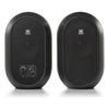 JBL Professional 104-BT Bluetooth Desktop Reference Monitors, Pair (Black) - Front view