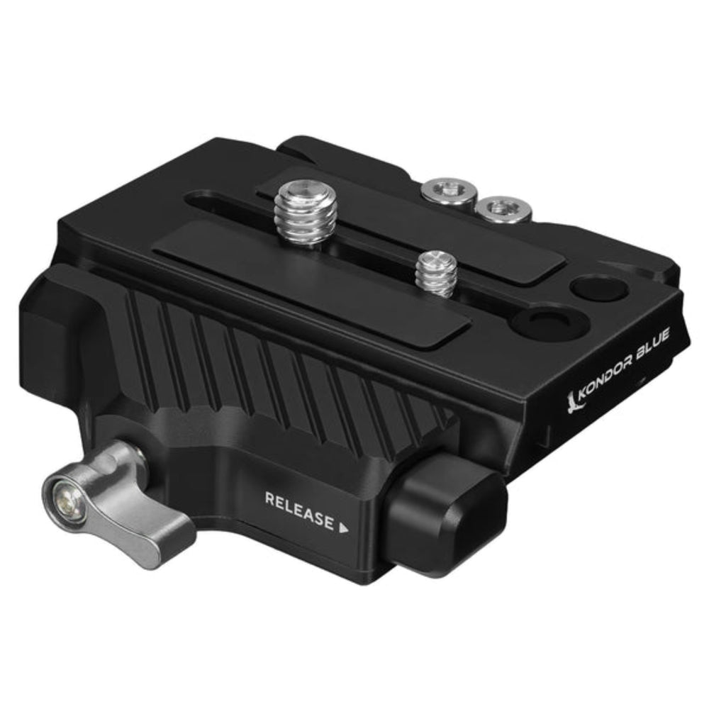 Kondor Blue 501 Quick Release Receiver & Plate Black