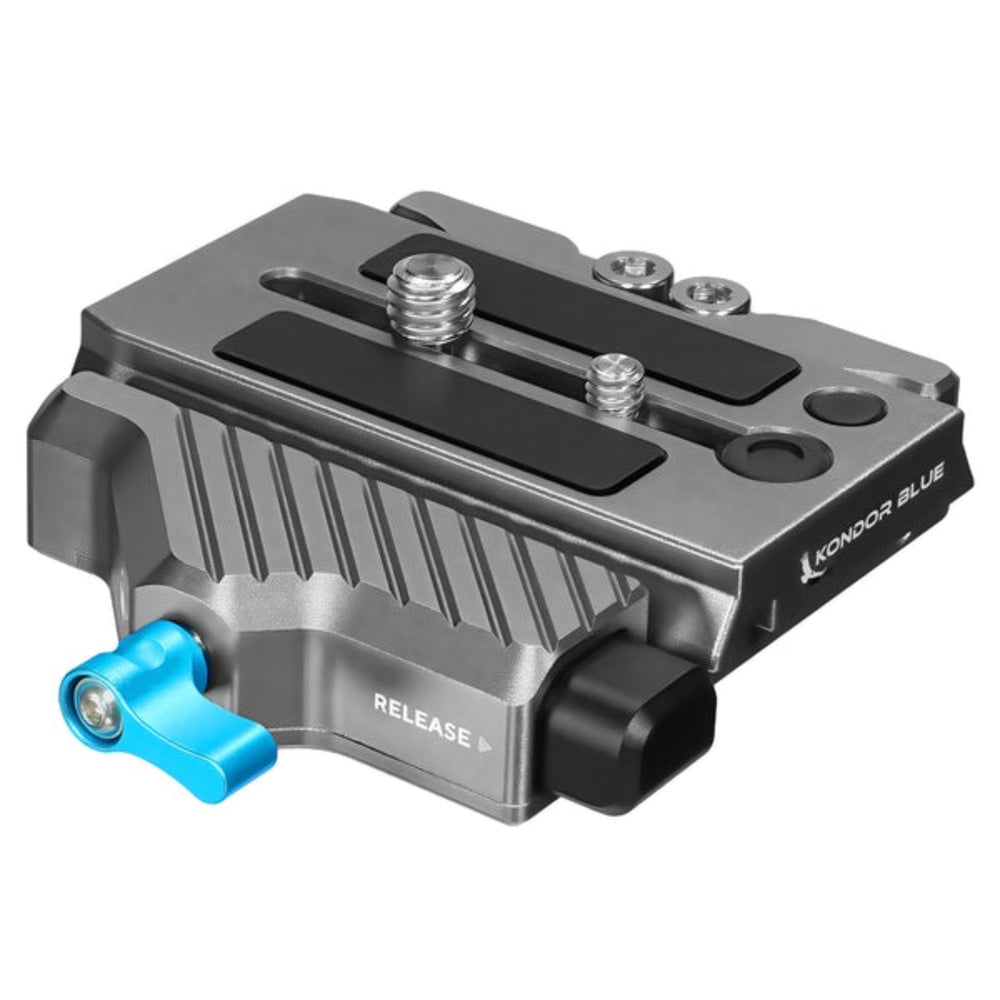 Récepteur à dégagement rapide et plaque gris Kondor Blue 501