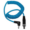 Kondor Blue Locking Dc 2.1mm To Right Angle Dc 1.35Mm Cable