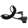 Kondor Blue D-Tap To Locking Cable 2.5mm Black