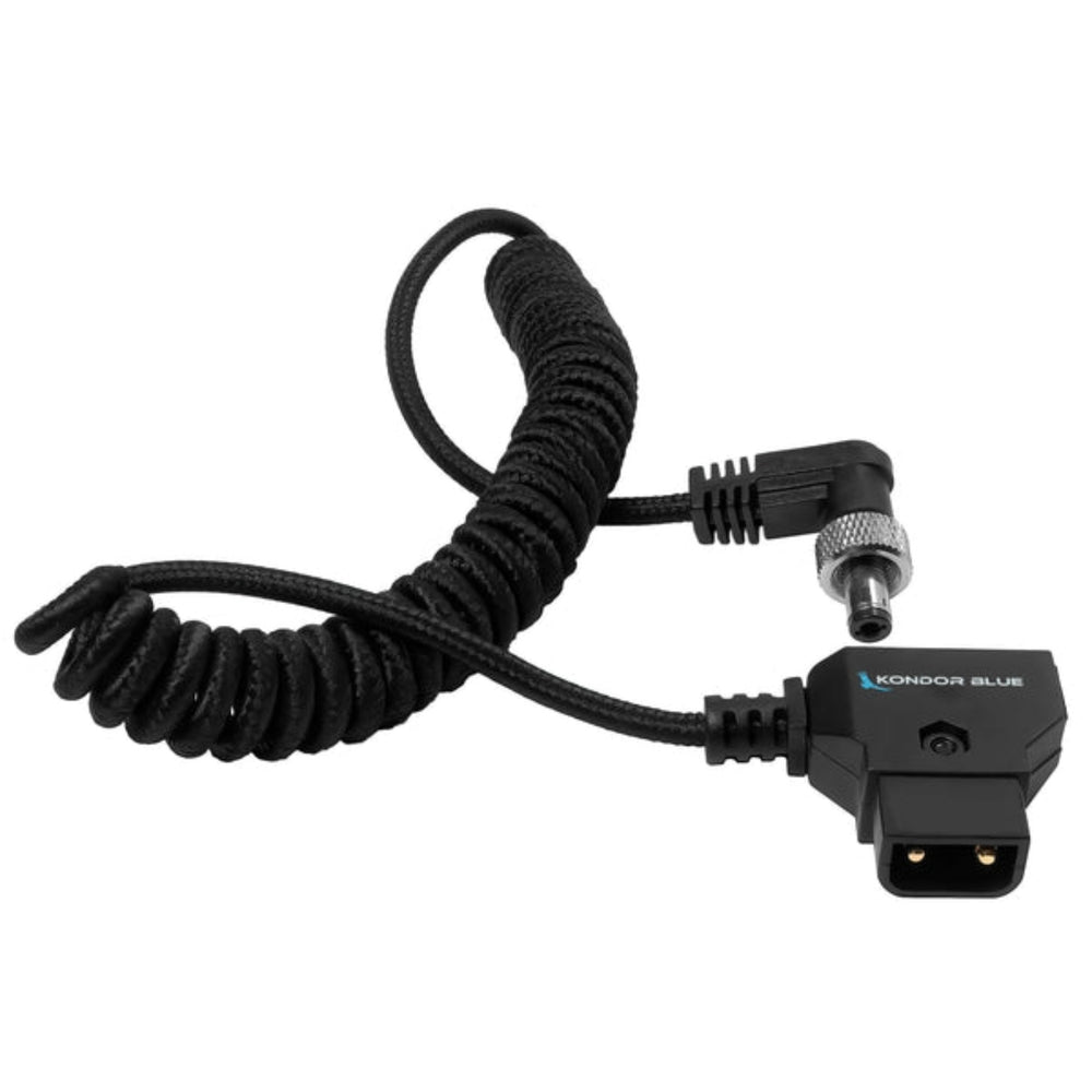 Kondor Blue D-Tap To Locking Cable 2.5mm Black