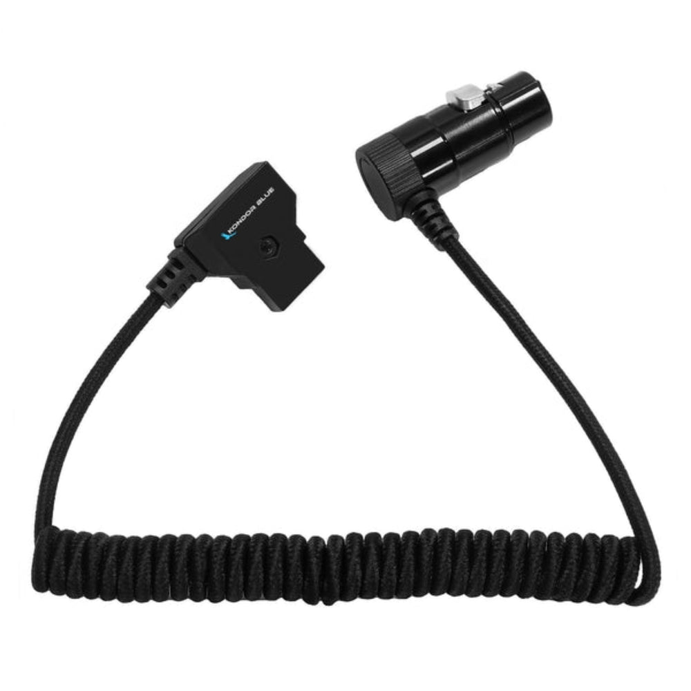 Kondor Blue Right Angle Adapter Power Cable For Blackmagic