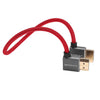 Kondor Blue Right Angle To Left Angle HDMI Cable 12” Red