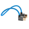 Câble HDMI Kondor Blue coudé droit vers coudé gauche 30 cm