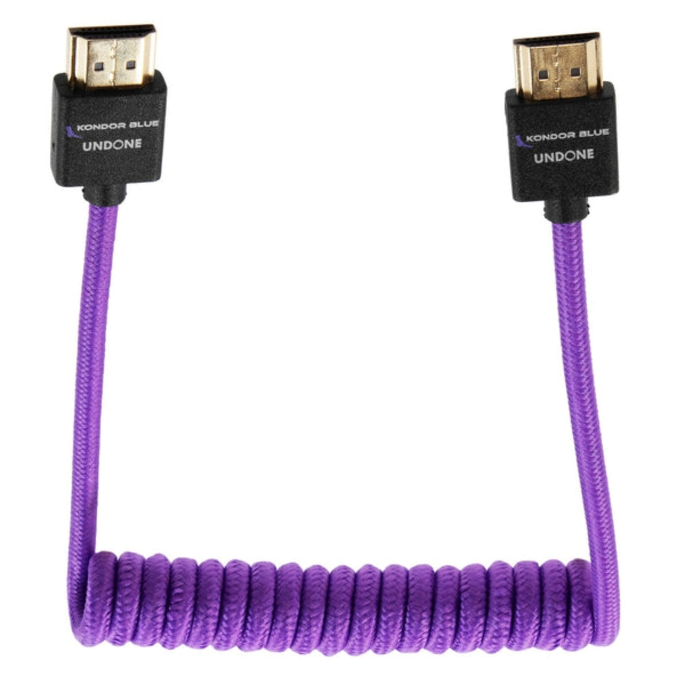 Kondor Blue Mk2 Hdmi Cable 12" Purple