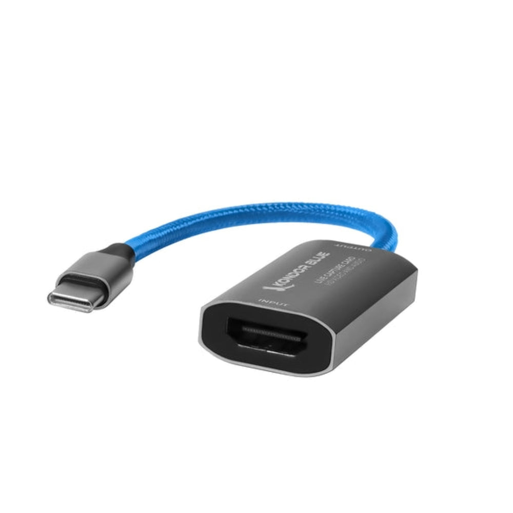 Kondor Blue Hdmi To Usb C Capture Card For Streaming