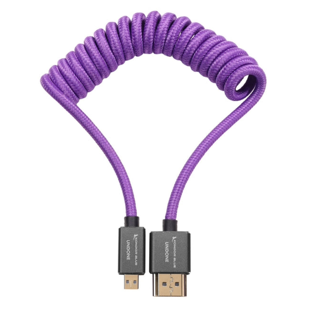 Câble Kondor Blue Mk2 Micro HDMI vers HDMI 12" Violet