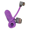 Kondor Blue Gerald Undone Mk2 HDMI to Right Angle Micro HDMI Cable Purple