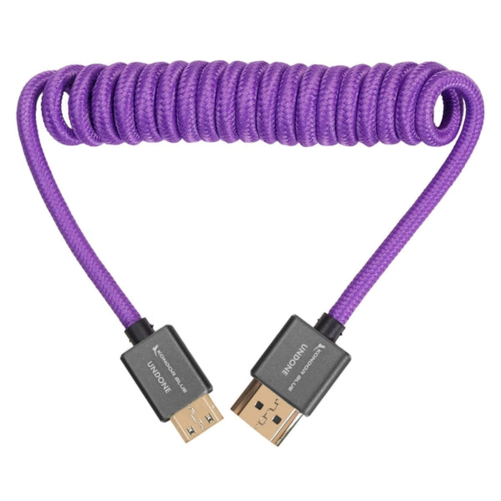 Kondor Blue Mk2 Gerald Undone Mini Hdmi To Hdmi Cable 12"
