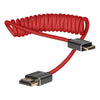 Kondor Blue Mini HDMI vers HDMI Rouge 30-60 cm Spiralé