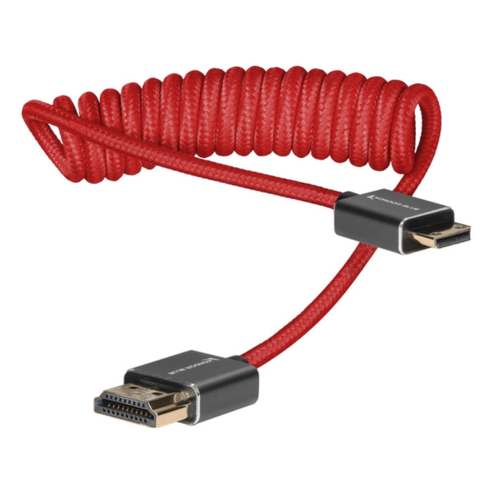 Kondor Blue Mini HDMI vers HDMI Rouge 30-60 cm Spiralé