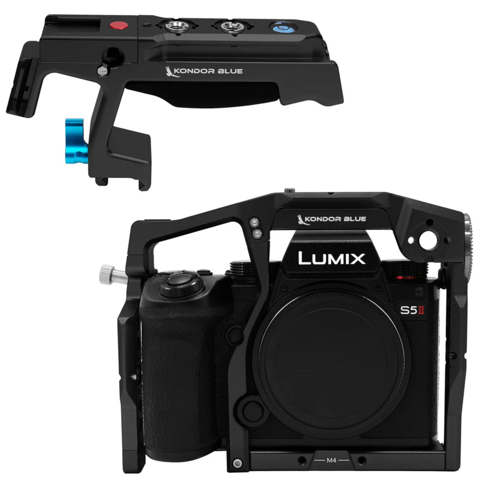 Kondor Blue Panasonic Lumix S5Ii/X Cage With Top Handle