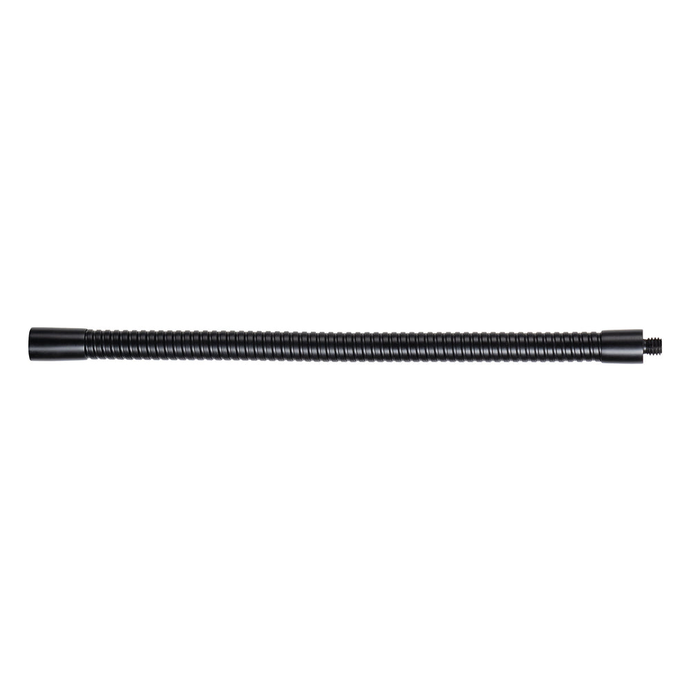 K&M 22270 Gooseneck 300mm X 15mm 5/8in Thread Black - Main Product Photo