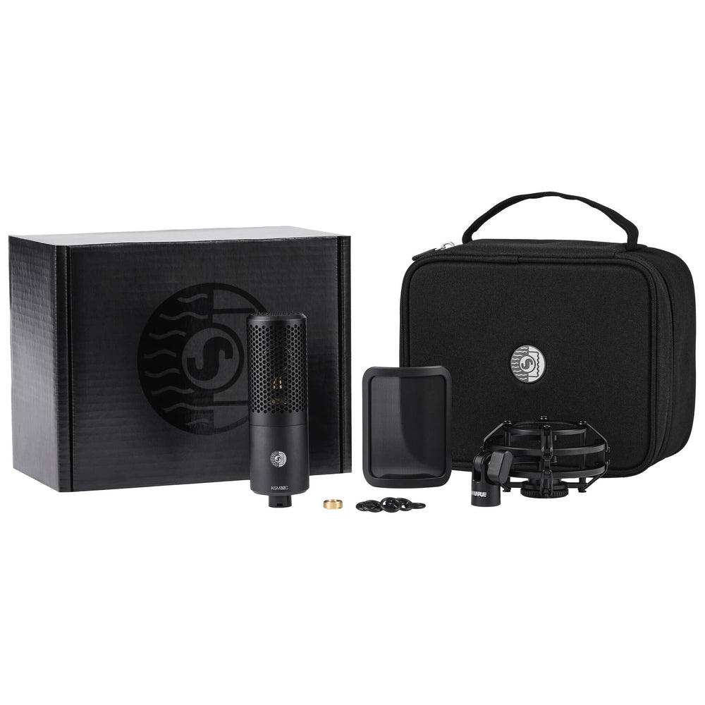 Shure KSM32C/SM Cardioid Condenser Microphone - Studio Kit