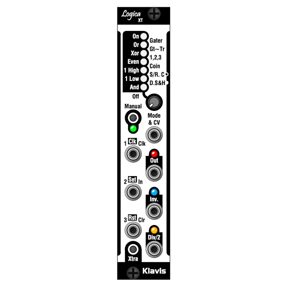 Klavis Logica XT Logic avec sélection CV Noir