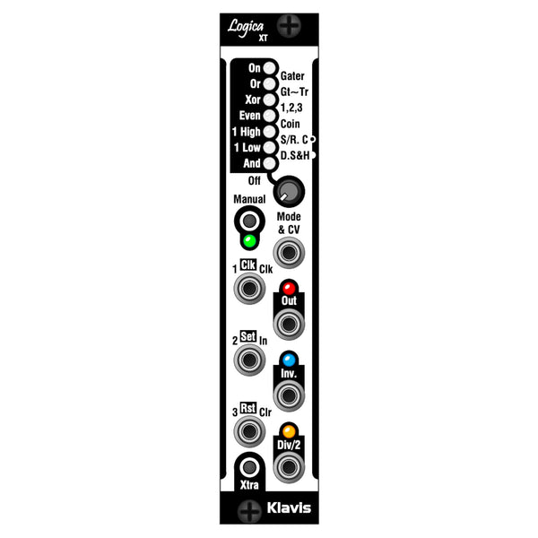 Klavis Logica XT Logic avec sélection CV Noir