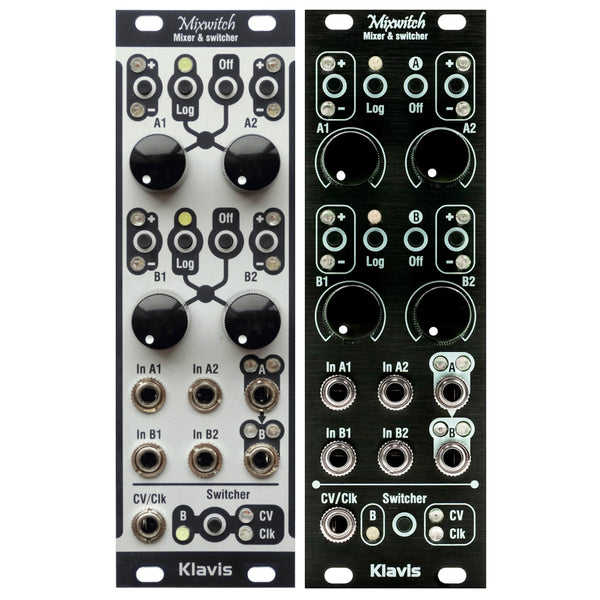 Mélangeur/Switcher Klavis Mixwitch CLK/CV Noir
