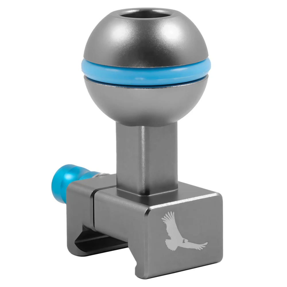 Kondor Blue Nato Clamp To Ball Head For Magic Arms Gray