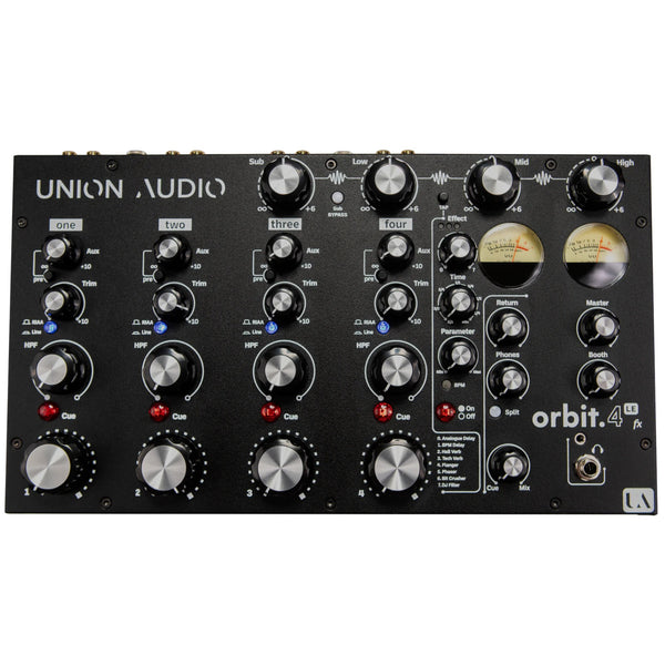 Union Audio orbit.4 LE FX - 4-channel Analog Rotary Mixer