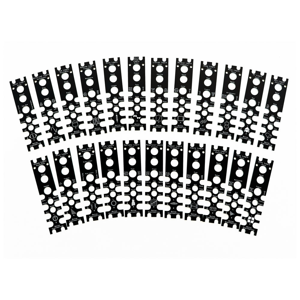 Noise Engineering Legio Overlay Black Pack (23 per Pack)