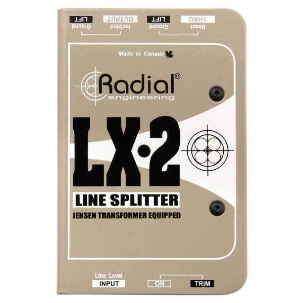 Radial LX2 Line Splitter & Attenuator