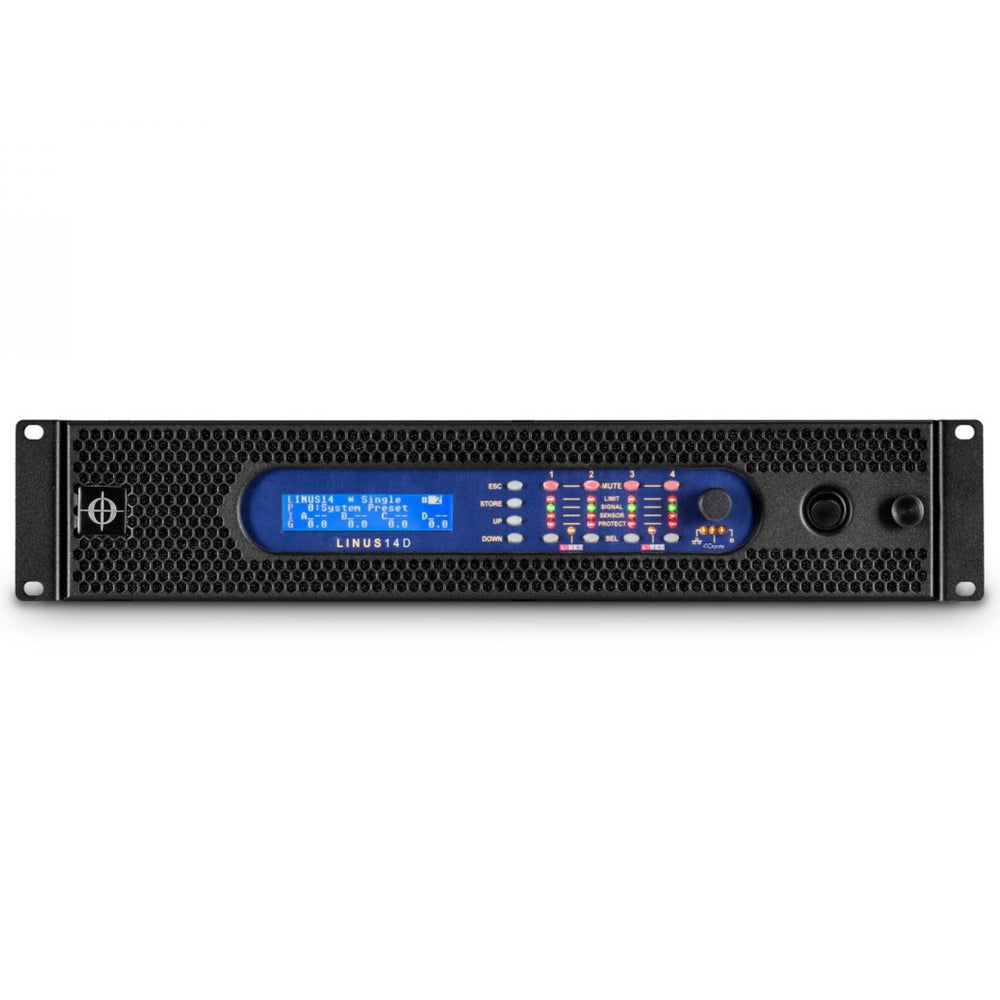 Coda LINUS14 Amplificateur DSP 4 canaux Gestion des haut-parleurs