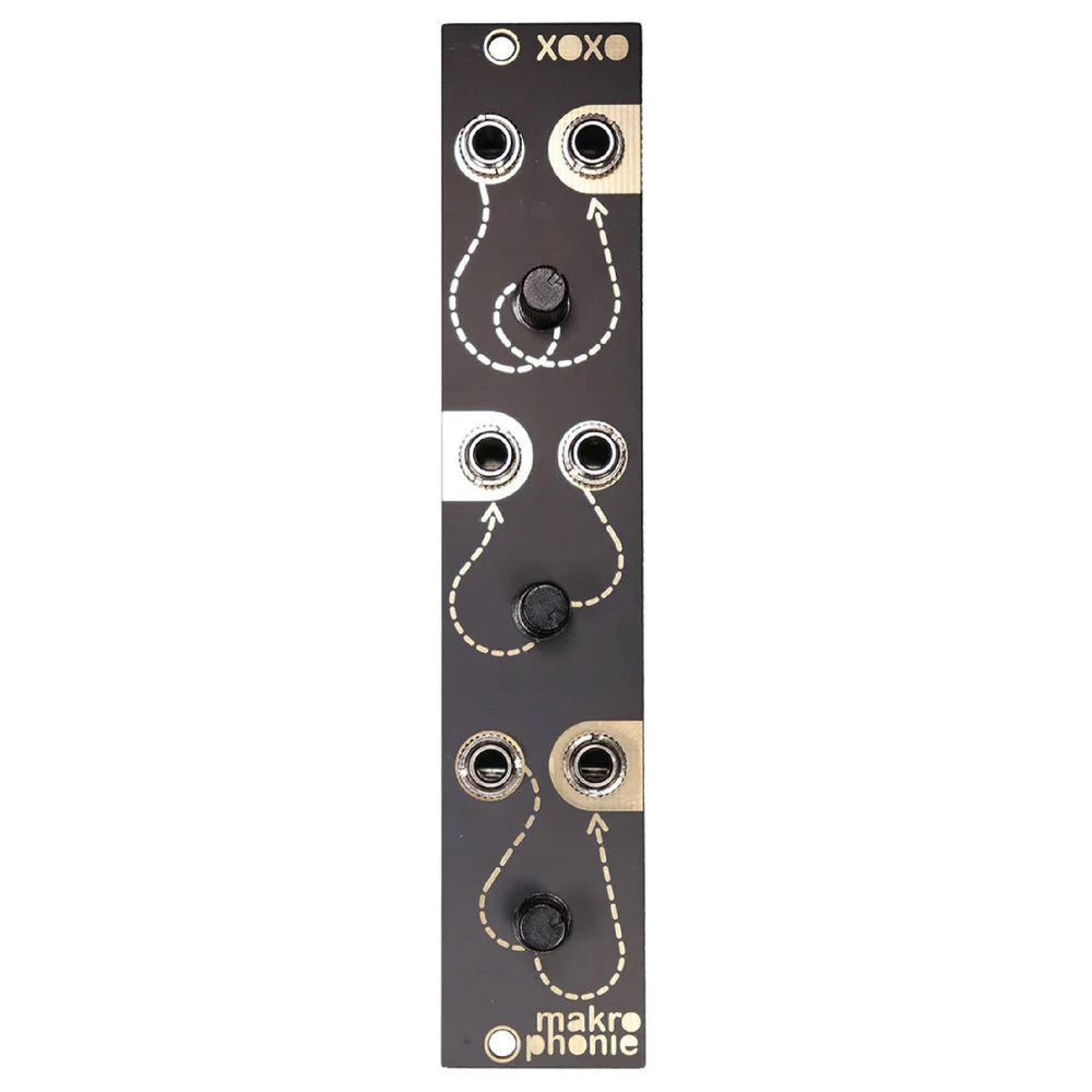 XOXO Makrophonie - Triple Preamp (Contact Mic / Piezo /Line)