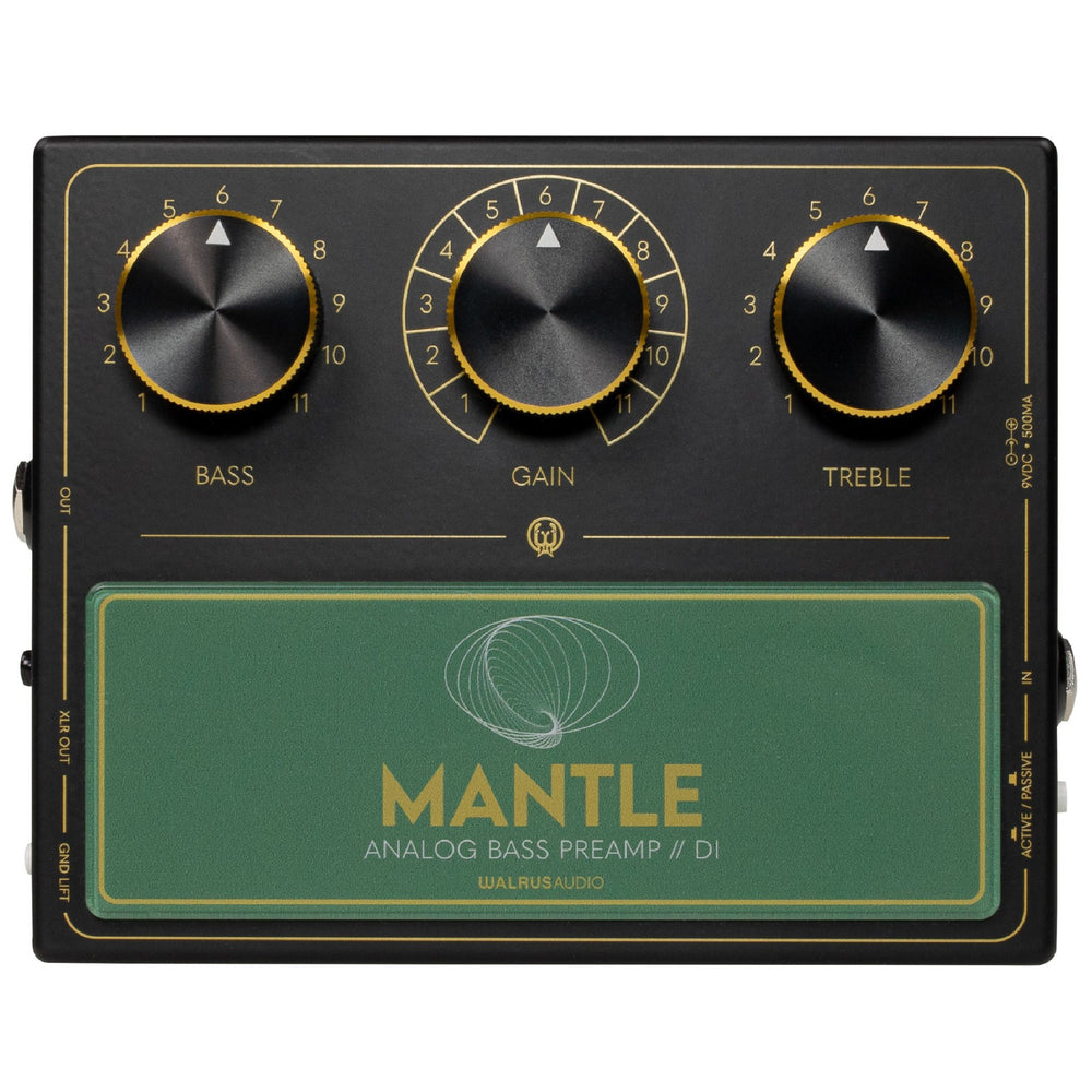 Walrus Audio Mantle Bass Pre-Amp/DI Pedal