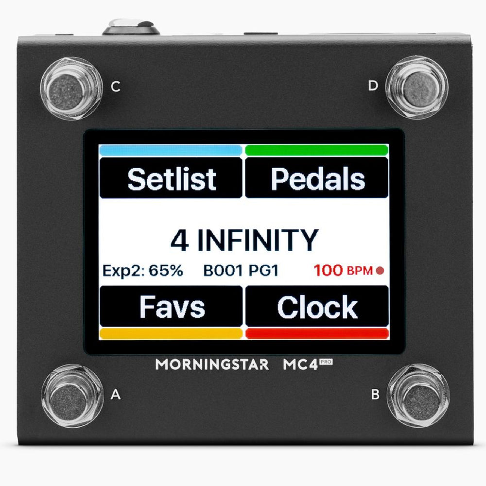 Morningstar FX MC4 PRO Midi Controller
