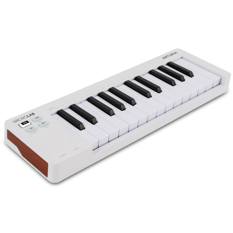 Arturia Microlab Mk3 Midi Controller - White