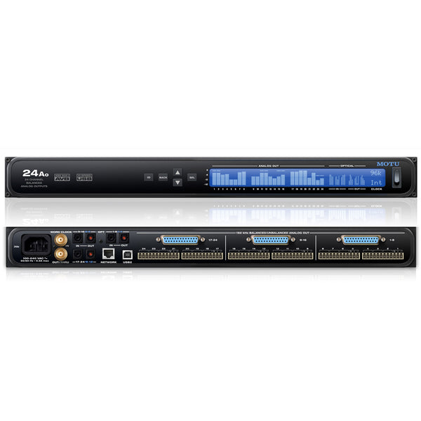 MOTU 24Ao USB2/AVB Ethernet Audio Interface