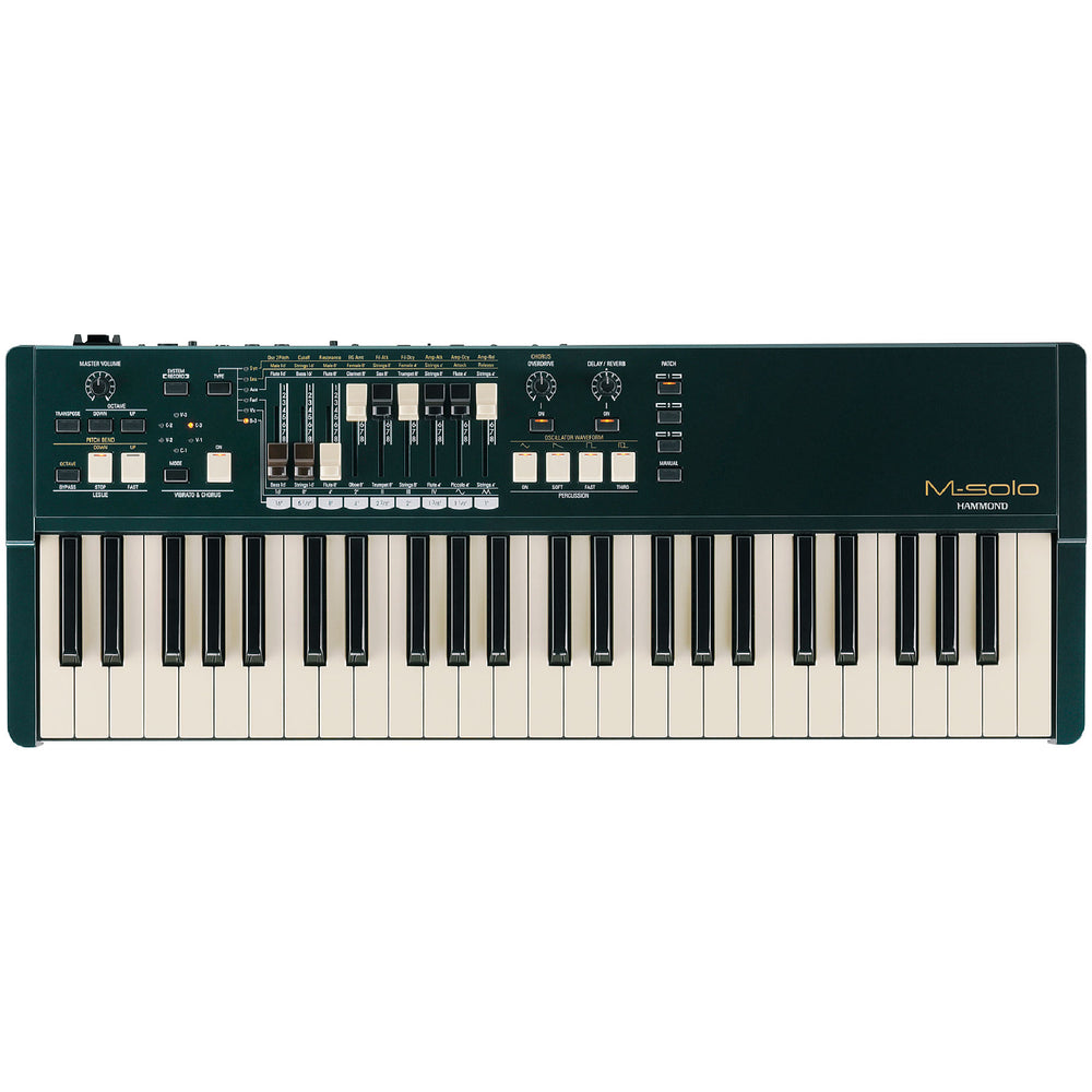 Hammond M-Solo 49 Key Portable Keyboard British Racing Green